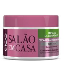 Eico Máscara Hidratação Salão Em Casa Cronograma Antifrizz Maciez Brilho 270g Eico Máscara Hidratação Salão Em Casa Cronograma Antifrizz Maciez Brilho 270g