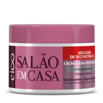 Eico Máscara Reconstrução Salão Em Casa Cronograma Tratamento Fibra Capilar Reparação 270g Eico Máscara Reconstrução Salão Em Casa Cronograma Tratamento Fibra Capilar Reparação 270g