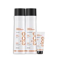 Eico Pro Força e Crescimento Sh 300ml + Cond 300ml + Redencificador 190ml Eico Pro Força e Crescimento Sh 300ml + Cond 300ml + Redencificador 190ml
