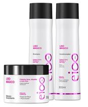 Eico Pro Liso Mágico Kit Especial Lisos Alisados 3 Itens