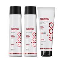 Eico Pro Trat Obrigatório Sh 300ml + Cond 300ml + Leave-in 200ml