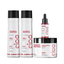 Eico Pro Trat Obrigatório Sh 300ml + Cond 300ml + Masc 300ml + Booster 30ml Eico Pro Trat Obrigatório Sh 300ml + Cond 300ml + Masc 300ml + Booster 30ml