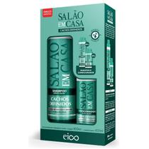 Eico Sh800ml+Cond450ml Salao em Casa Cachos Definidos Eico Sh800ml+Cond450ml Salao em Casa Cachos Definidos
