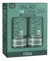 Eico Shampoo Hidratação 450ml E Condicionador Leave-in 400ml Salão Em Casa Cachos Definidos Óleos Argan Cacheado Crespos E Ondulados Eico Shampoo Hidratação 450ml E Condicionador Leave-in 400ml Salão Em Casa Cachos Definidos Óleos Argan Cacheado Crespos E Ondulados