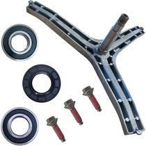 Eixo c/ Retentor Rolamento Parafuso Para Lava e Seca Samsung