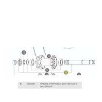 Eixo de Cubo Mavic ID 360 (2021) 6 Parafusos 135/142mm