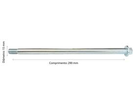 eixo de roda traseiro