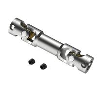 Eixo de transmissão RC, 1 peça de liga metálica para caminhão de reboque Tamiya 1/14