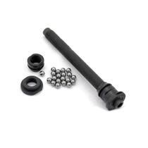 Eixo Dianteiro Completo Shimano Cubo Hb-rm66 Com Esferas 108mm 4-1/4
