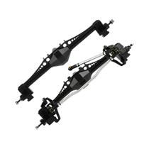 Eixo Dianteiro E Traseiro Em Liga De Alumínio Escala 1/10 Para SCX10III RC Crawler Axial Capra 19 Eixo Dianteiro E Traseiro Em Liga De Alumínio Escala 1/10 Para SCX10III RC Crawler Axial Capra 19