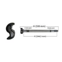 Eixo Expansores S Freio Ar Dir. Tras. Mbb 1113/ 1114/ 1118/ 1313/ 1317/ 1414..