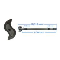 Eixo Expansores S Freio Ar Esq. Tras. Mbb L2325/ Lb2325/ Lk2325/ Oh1318..