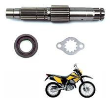 Eixo Pinhão Secundário + Retentor + Trava Xr 250 Tornado