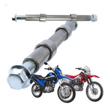 Eixo quadro elastico completo bros 125-150-160-crf 230+porca