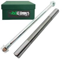 Eixo Quadro Elastico - Espaçador e Porca - XR 250 Tornado