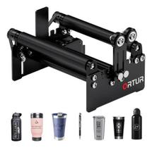 Eixo Rolo Rotativo Ortur para Gravadora Laser CNC, Ideal para Gravar Copos, Garrafas e Canecas