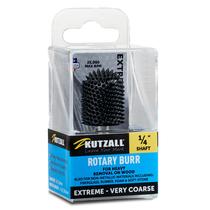 Eixo Rotary Burr Kutzall Extreme Ball Nose de 1/4" para madeira Eixo Rotary Burr Kutzall Extreme Ball Nose de 1/4" para madeira