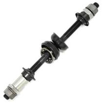 Eixo traseiro completo 3/8 x 185mm preto Eixo traseiro completo 3/8 x 185mm preto