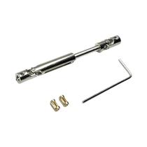 Eixo Traseiro Dianteiro De Metal Com Manga De Eixo De 4mm Para MN78 MN82 CVD1/12 RC Peças De