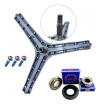 Eixo Tripe para Lava e Seca Samsung com Kit de Rolamentos e Parafusos