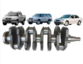 Eixo Virabrequim Gm S10 Blazer Vectra 2.4 8v Flex Std Novo