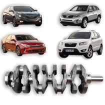 Eixo Virabrequim Std Hyundai Santa Fé Sonata e Kia Sorento Optima 2.4 16v Gasolina 53 Hrc