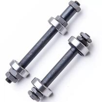 Eixos Cubos de Bicicleta Mtb Completos Traseiro e Dianteiro 9,5 x 145/108mm Rolamentos 6000/6200rs Blocagem Absolute