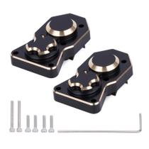 Eixos Diff Cover Portal que abrigam latão para esteira RC 1/24
