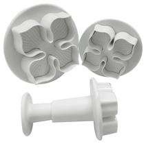 Ejetor de Pasta Flor de Hortênsia 3 peças Ejetor de Pasta Flor de Hortênsia 3 peças