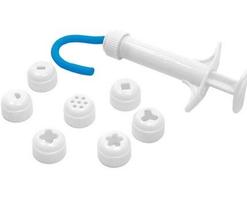 Ejetor Extrusora para Massas + 8 Bicos Mago 4949