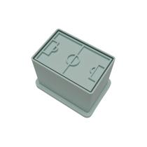 Ejetor Modelador Doces CAMPO FUTEBOL Brigadeiros Docinhos Massa Biscuit Biscoito Resistente Massinha Modelar Pasta Ameri