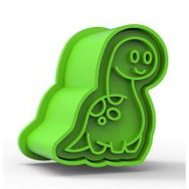 Ejetor Modelador Doces DINOSSAURO Brigadeiros Docinhos Massa Biscuit Biscoito Resistente Massinha Modelar Pasta