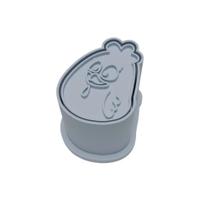 Ejetor Modelador Doces GALINHA PINTADINHA Brigadeiros Docinhos Massa Biscuit Biscoito Resistente Massinha Modelar Pasta