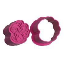 Ejetor Modelador Doces LILO E STITCH LILO Brigadeiros Docinhos Massa Biscuit Biscoito Resistente Massinha Modelar Pasta