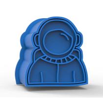 Ejetor Modelador Doces NAVE ALIEN ASTRONAUTA ESPAÇO Brigadeiros Docinhos Massa Biscuit Biscoito Resistente Massinha