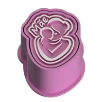 Ejetor Modelador Para Doce DIA DAS MAE AMOR FILHO Brigadeiros Docinhos Massa Biscuit Biscoito Resistente Massinha Mo