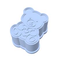 Ejetor Modelador Para Doce URSO URSINHO Brigadeiros Docinhos Massa Biscuit Biscoito Resistente Massinha Mo