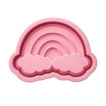 Ejetor Modelador Para Doces ARCO IRIS NUVEM Brigadeiros Docinhos Massa Biscuit Biscoito