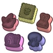 Ejetor Modelador Para Doces Bob esponja Ejetor Modelador Para Doces Bob esponja