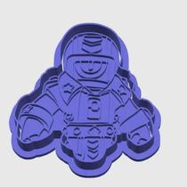 Ejetor Modelador Para Doces BRAW STARS Brigadeiros Docinhos Massa Biscuit Biscoito Resistente Massinha Modelar