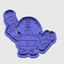 Ejetor Modelador Para Doces BRAW STARS Brigadeiros Docinhos Massa Biscuit Biscoito Resistente Massinha Modelar