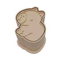 Ejetor Modelador Para Doces CAPIVARA Brigadeiros Docinhos Massa Biscuit Biscoito Resistente Massinha Modelar Pasta Ameri