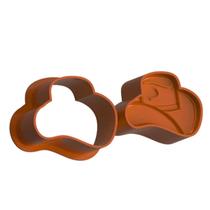 Ejetor Modelador Para Doces CHAPEU BOIADEIRA ANA CASTELA Brigadeiros Docinhos Massa Biscuit Biscoito Resistente Massinha