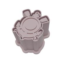 Ejetor Modelador Para DoceS CORINTHIAS Brigadeiros Docinhos Massa Biscuit Biscoito Resistente Massinha Mo