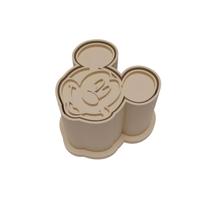 Ejetor Modelador Para Doces DISNEY MICKEY Brigadeiros Docinhos Massa Biscuit Biscoito Resistente Massinha Modelar Pasta