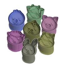 Ejetor Modelador Para Doces FAZENDINHA ANIMAIS ZOOLOGICO Brigadeiros Docinhos Massa Biscuit Biscoito Resistente Massinha