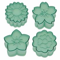 Ejetor Modelador Para Doces FLORES PLANTAS Brigadeiros Docinhos Massa Biscuit Biscoito Resistente Massinha Ejetor Modelador Para Doces FLORES PLANTAS Brigadeiros Docinhos Massa Biscuit Biscoito Resistente Massinha