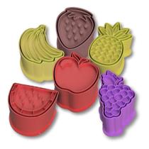 Ejetor Modelador Para Doces FRUTAS HORTIFRUTE Brigadeiros Docinhos Massa Biscuit Biscoito Resistente Massinha Modelar Ejetor Modelador Para Doces FRUTAS HORTIFRUTE Brigadeiros Docinhos Massa Biscuit Biscoito Resistente Massinha Modelar