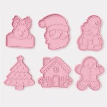 Ejetor Modelador Para Doces NATAL PAPAI NOEL FELIZ NATAL DIVERSO Brigadeiros Docinhos Massa Biscuit Biscoito