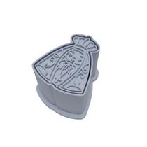 Ejetor Modelador Para Doces NOSSA SENHORA Brigadeiros Docinhos Massa Biscuit Biscoito Resistente Massinha Modelar Pasta